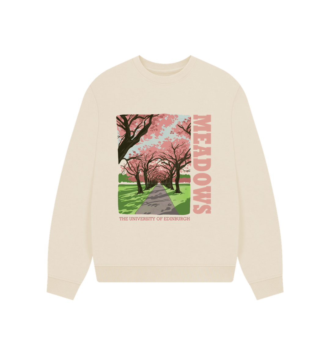 Oat Printed Sweater Front