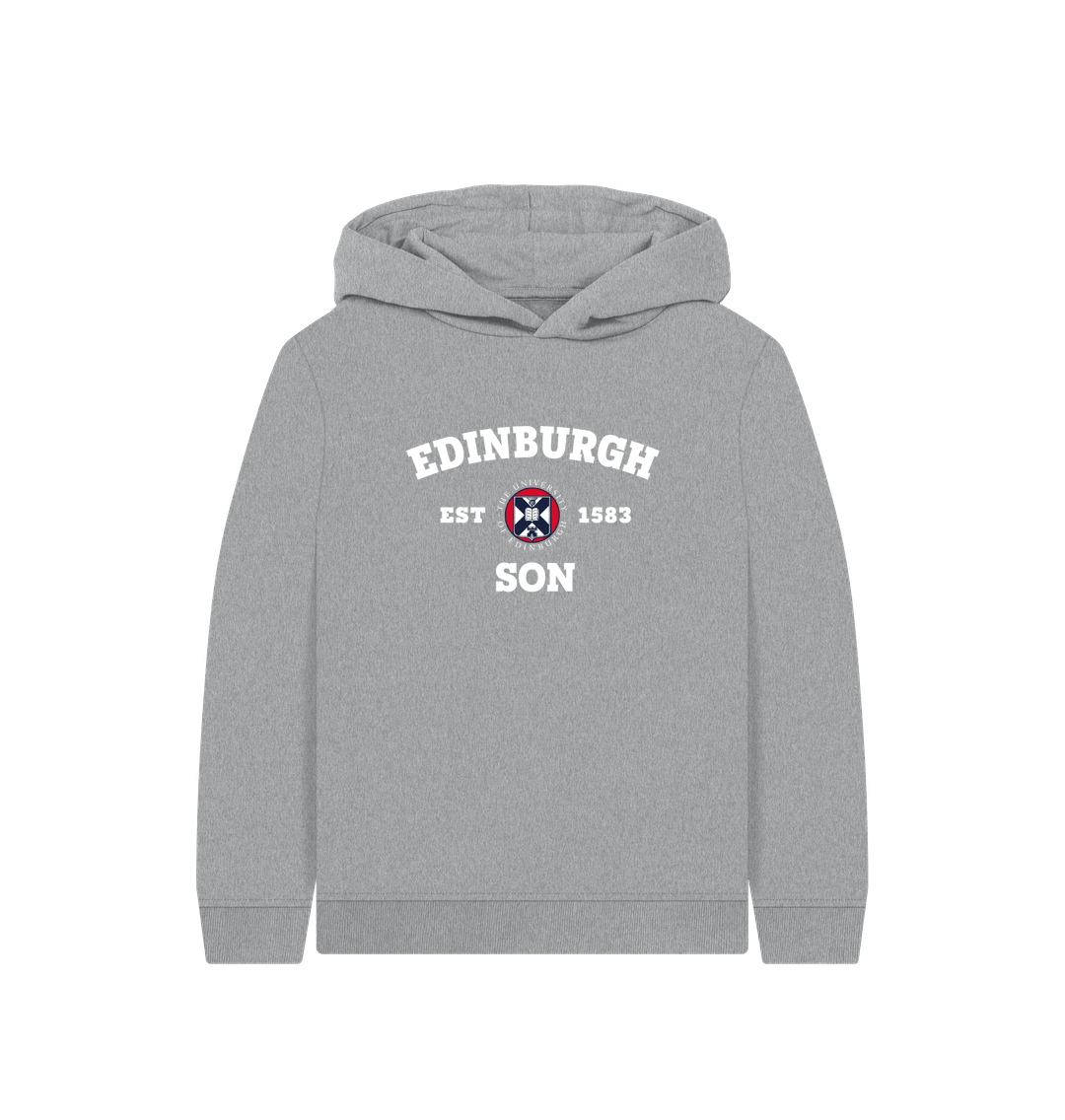 Athletic Grey Kids Edinburgh Son Hoodie