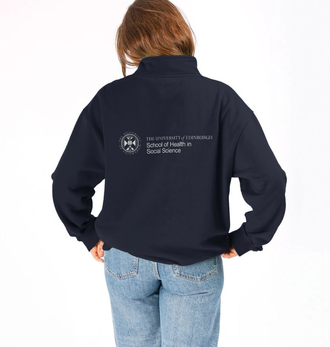 School of Health in Social Science Quarter Zip Sweatshirt