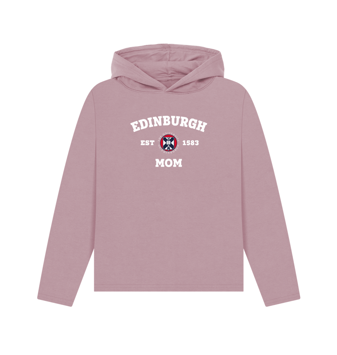 Mauve Printed Hoody