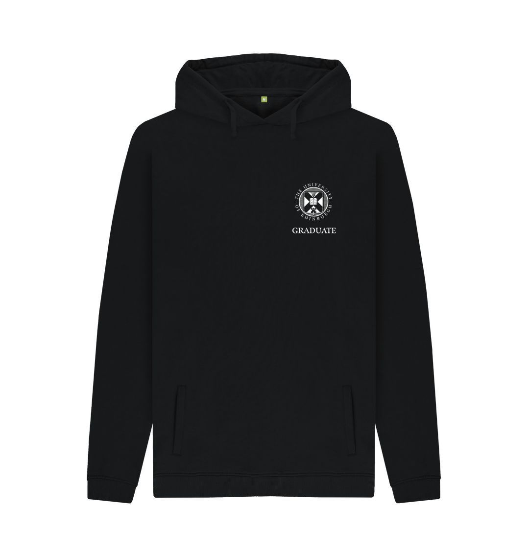 Black Graduate Small Crest Hoodie