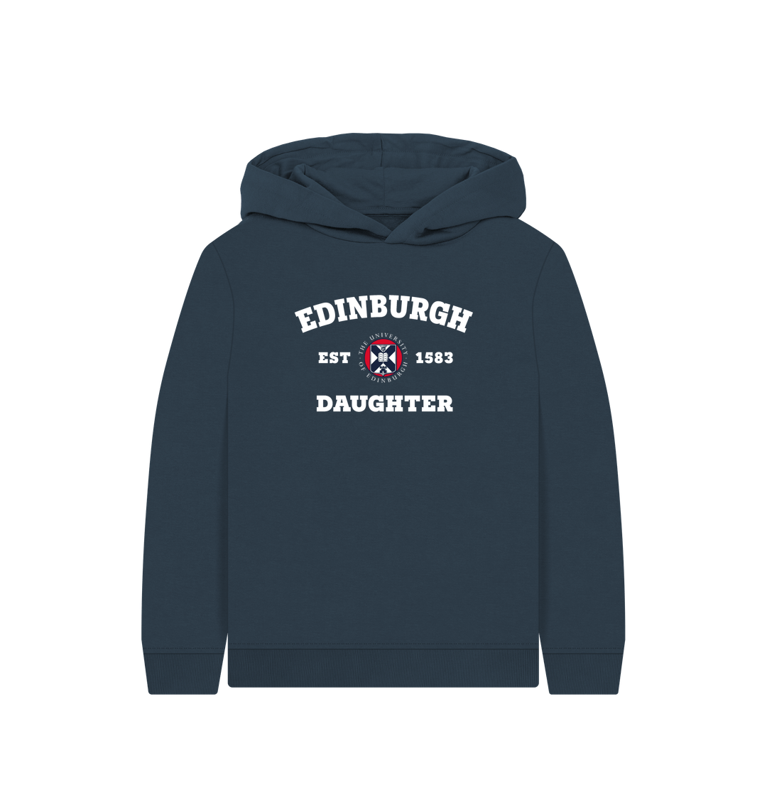 Navy Blue Kids Edinburgh Daughter Hoodie