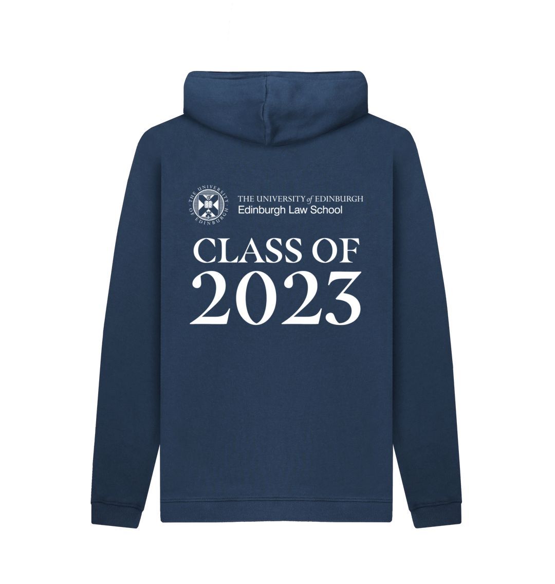 Navy Edinburgh Law School 'Class Of' Graduate Hoodie