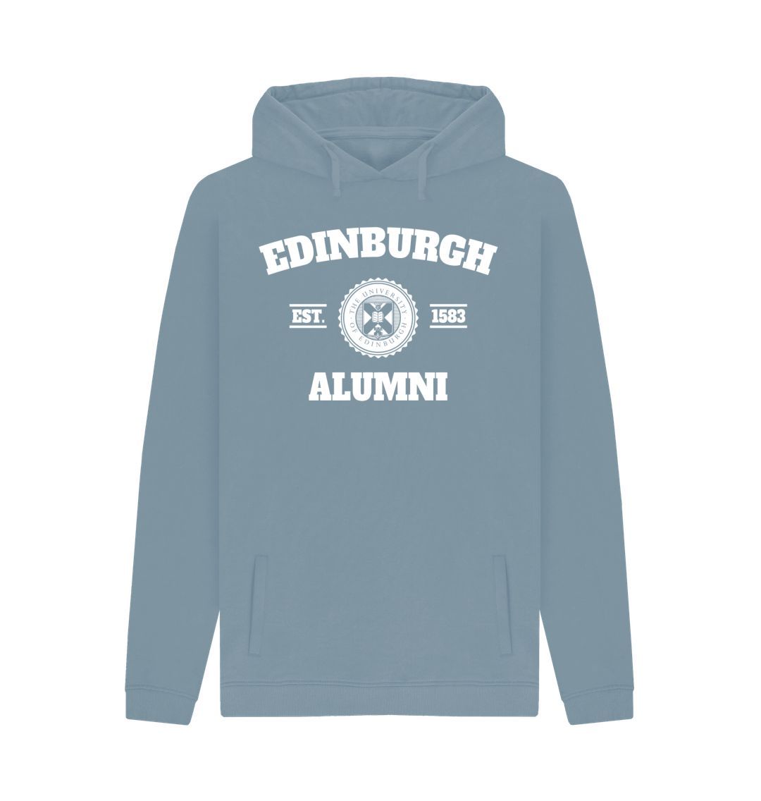 Stone Blue Retro Alumni Hoodie