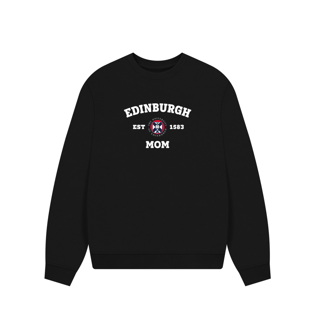 Black Printed Sweater