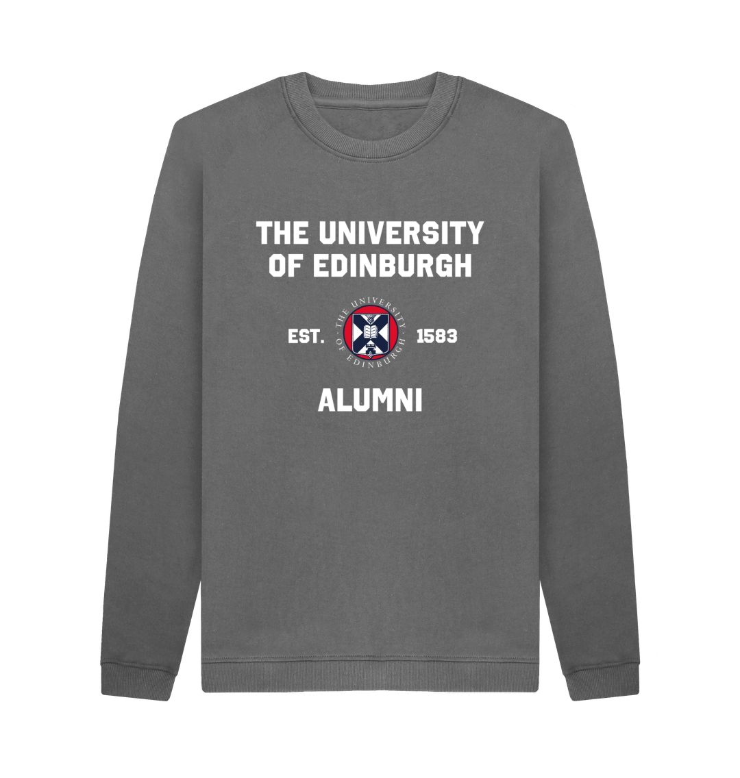 Slate Grey Varsity Alumni Sweatshirt