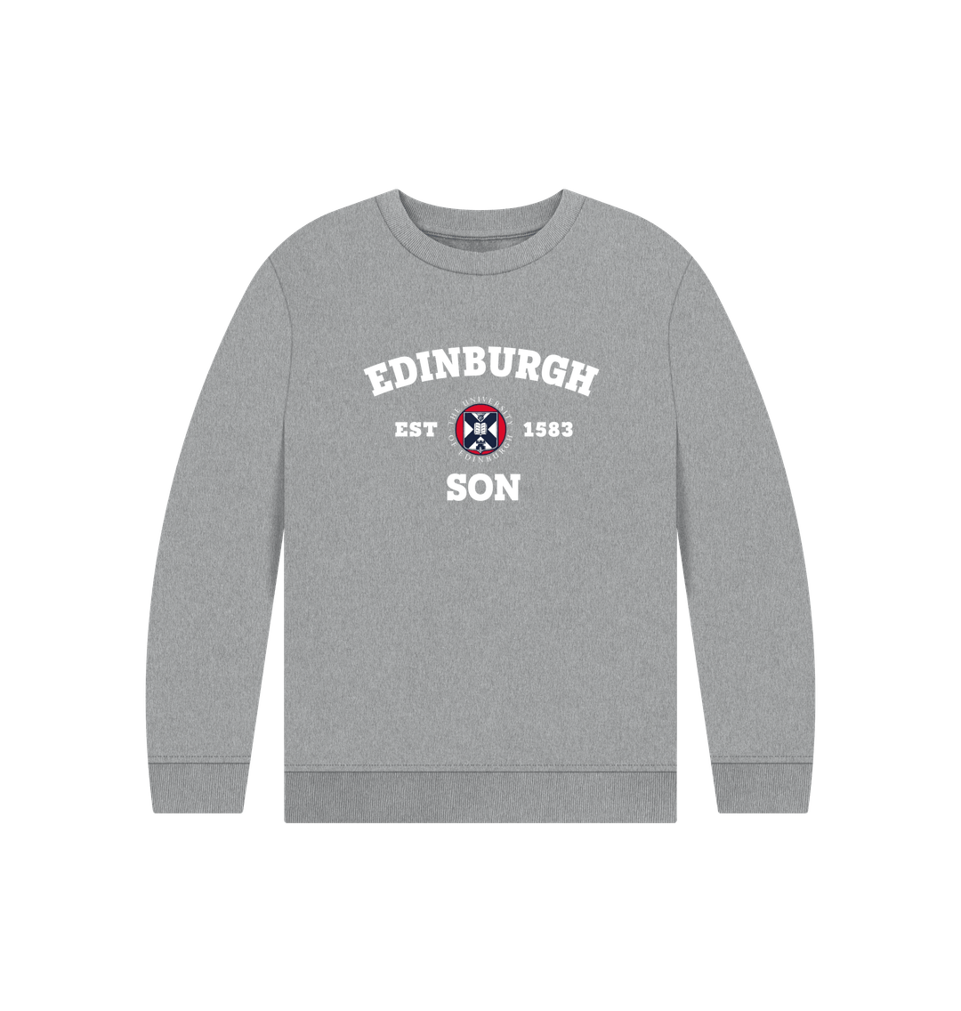 Athletic Grey Kids Edinburgh Son Sweatshirt