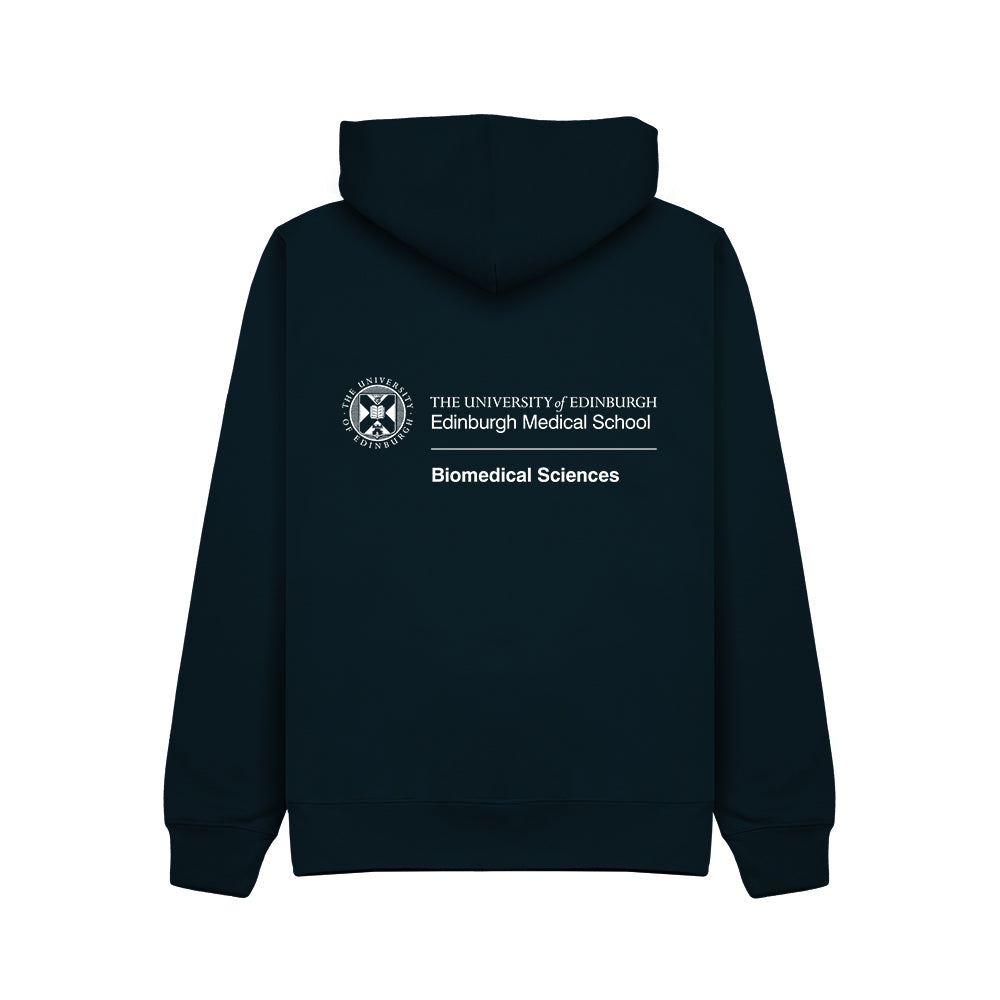 Edinburgh Medical School: Biomedical Sciences Embroidered Zip Hoodie