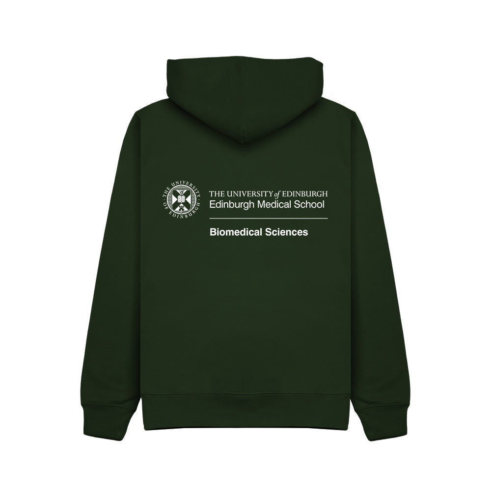 Edinburgh Medical School: Biomedical Sciences Embroidered Zip Hoodie