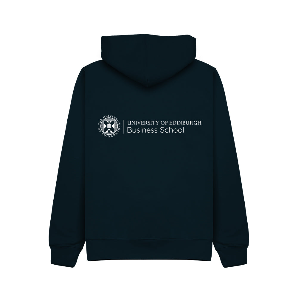 Business School Embroidered Zip Hoodie