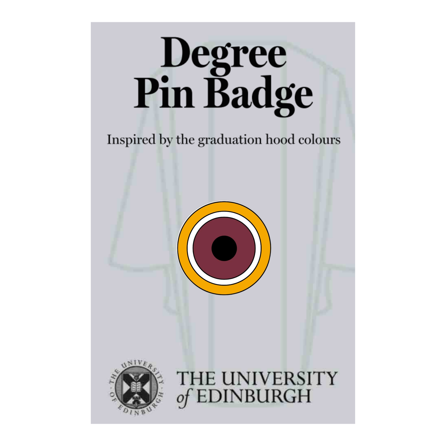 Degree Pin Badge