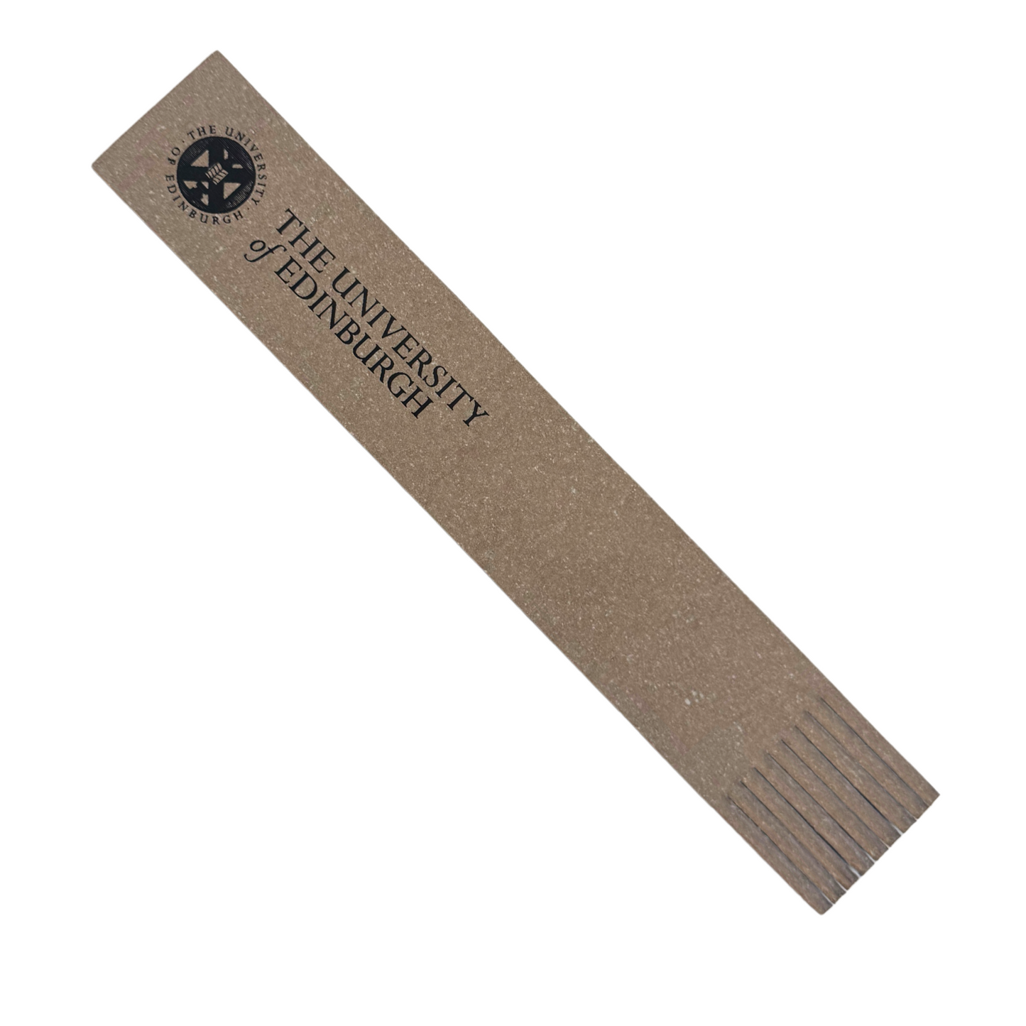 Tartan Leather Bookmark