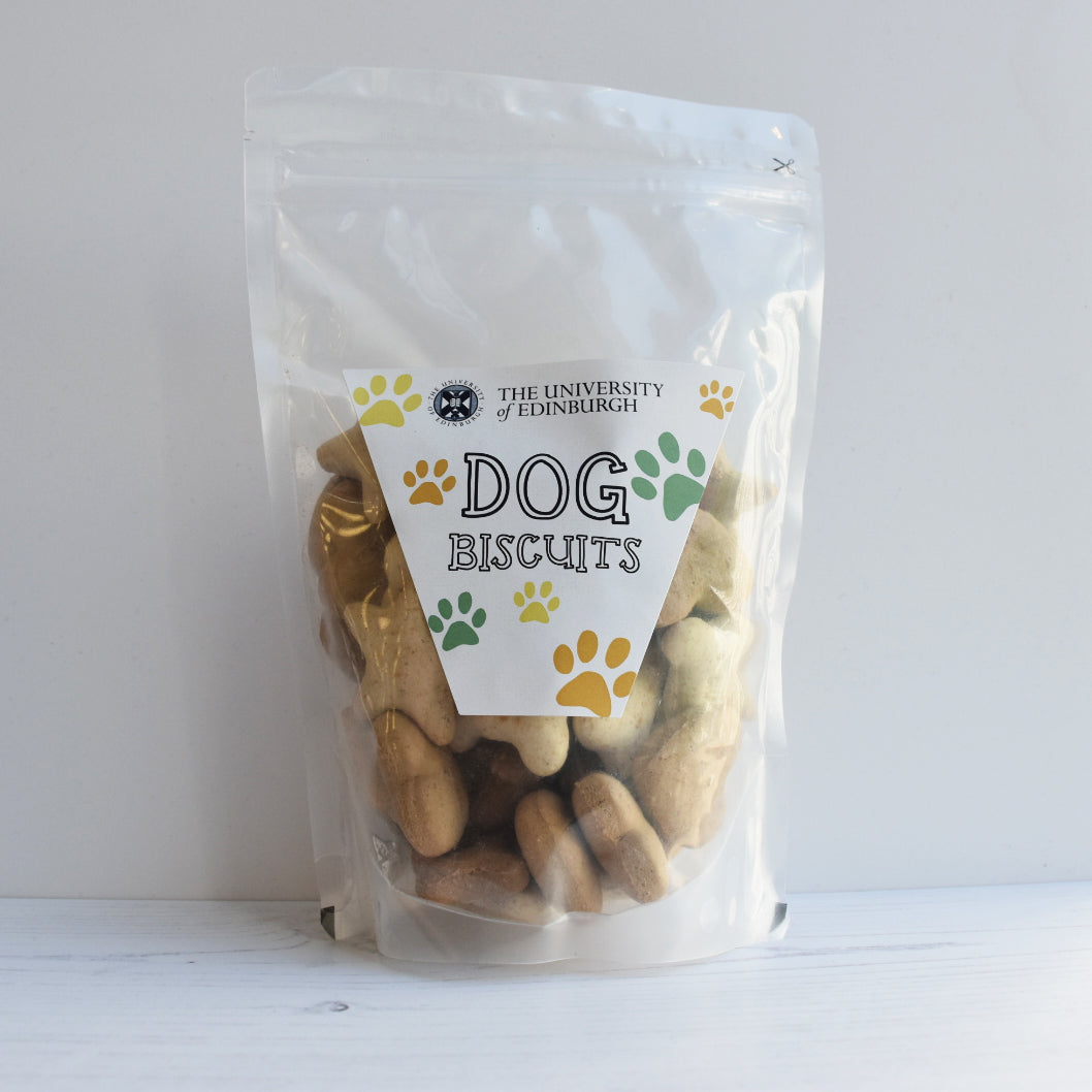 Dog Treats shown in bag.