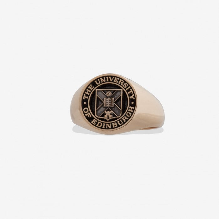 Graduation 13mm Signet Ring - Gold