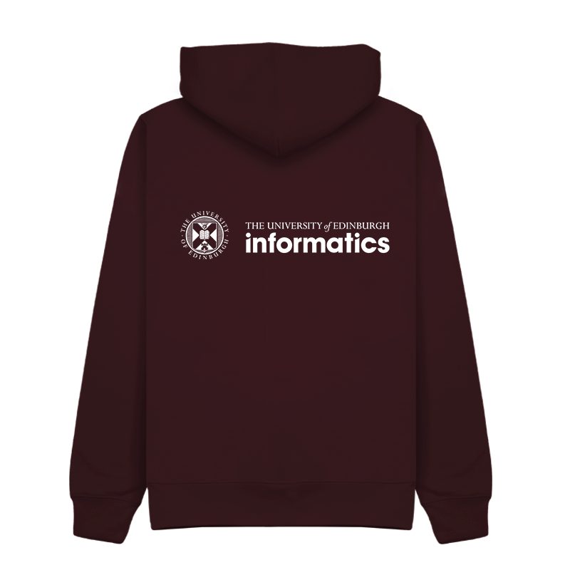 School of Informatics Embroidered Zip Hoodie