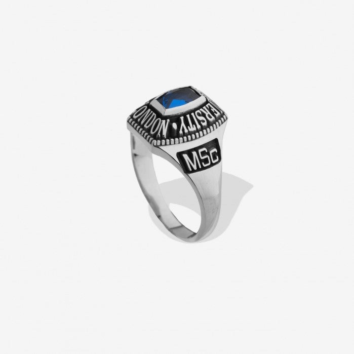 Graduation 13mm Imperial Ring - Sterling Silver