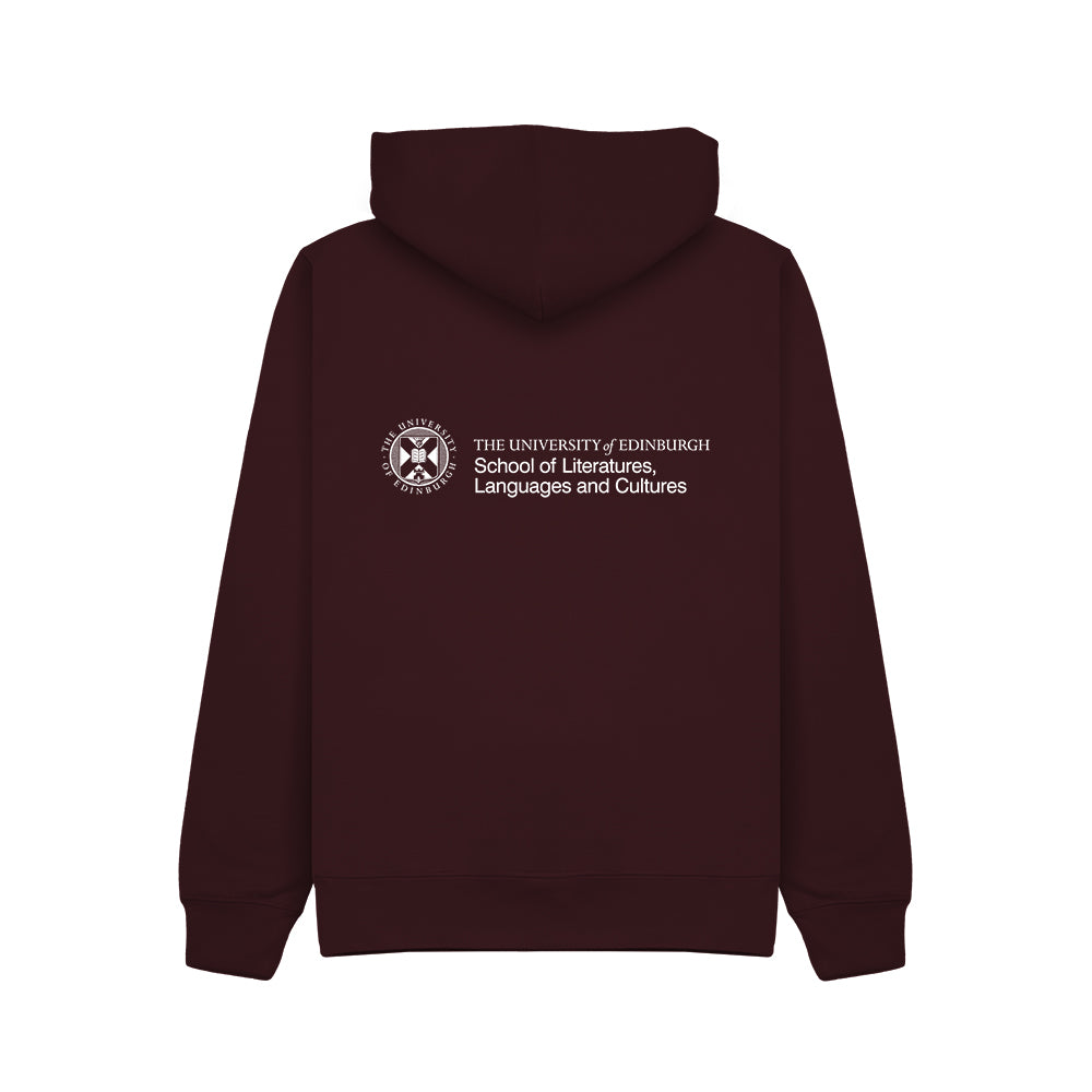 School of Literatures, Languages & Cultures Embroidered Zip Hoodie