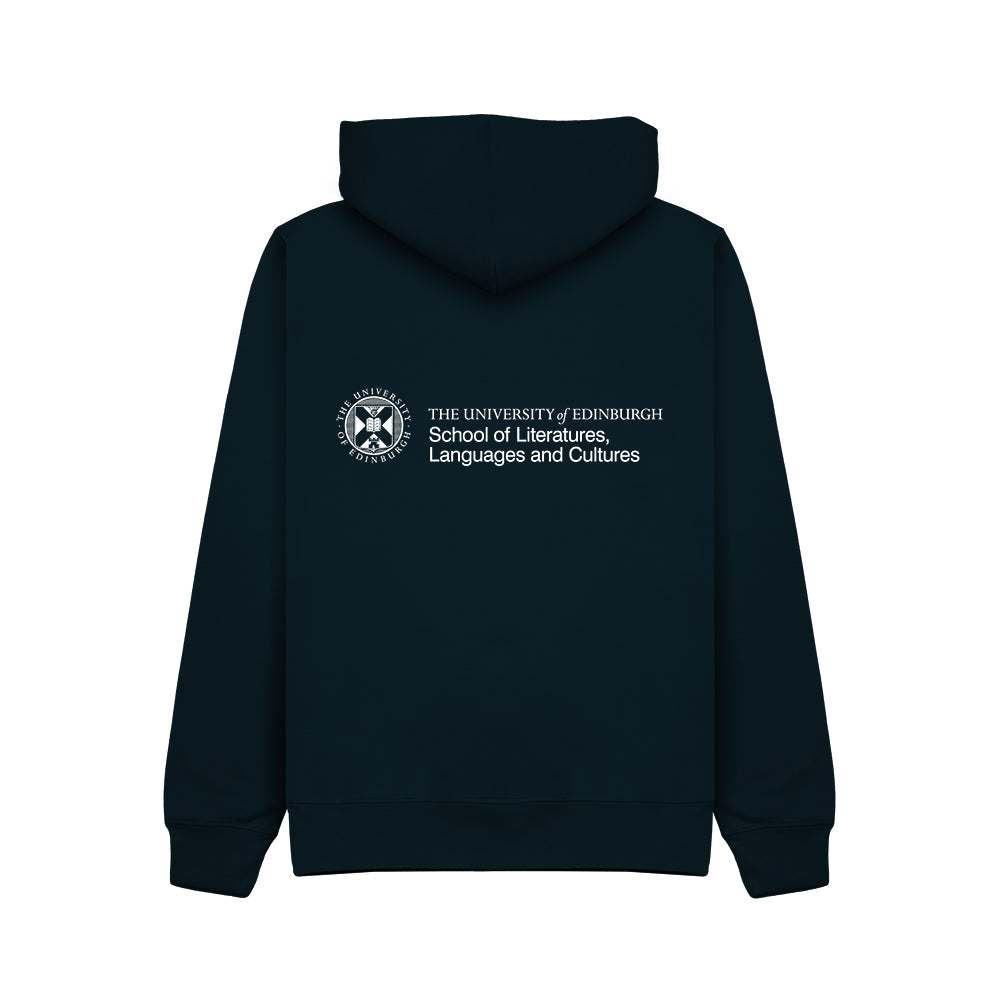 School of Literatures, Languages & Cultures Embroidered Zip Hoodie