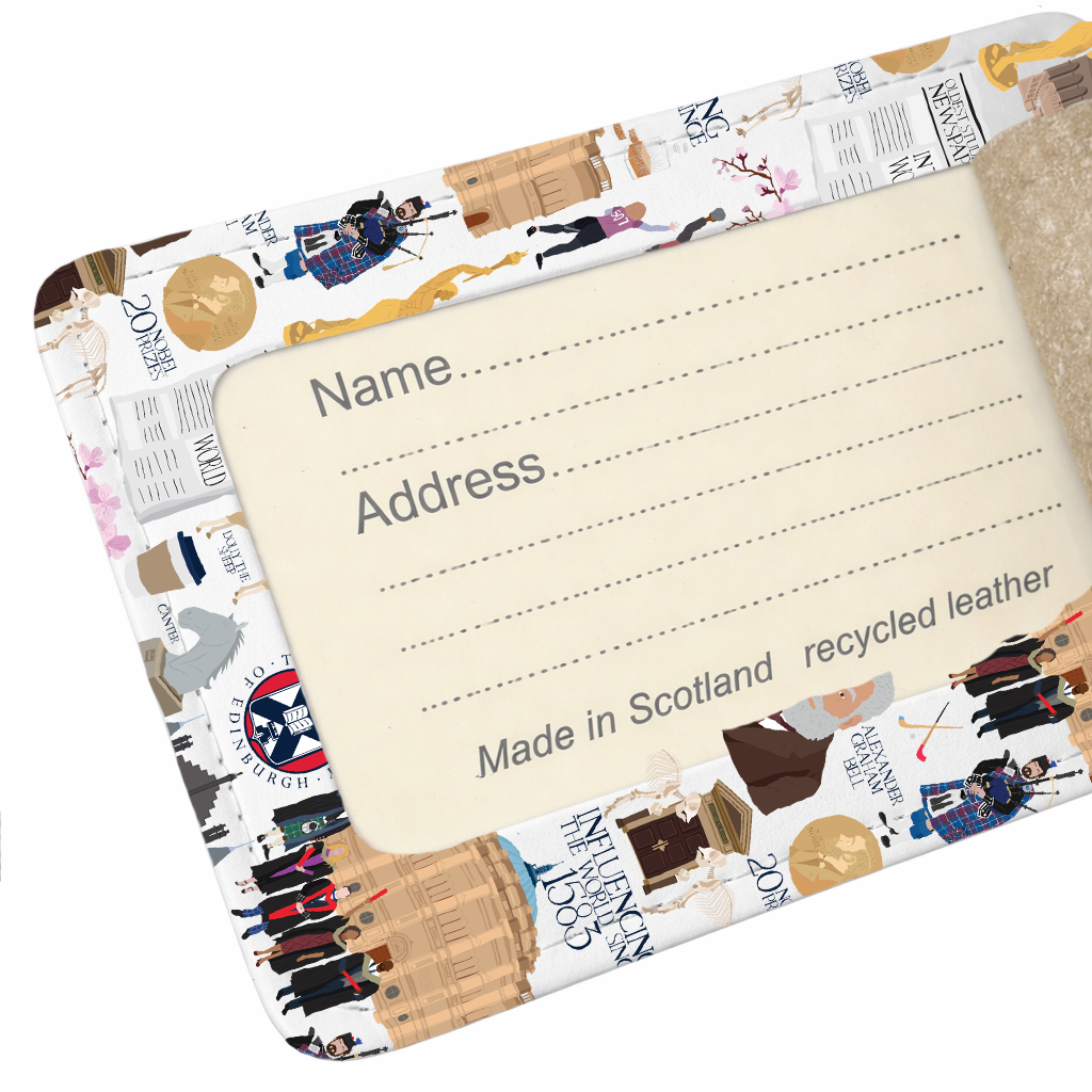 Heritage Leather Luggage Tag