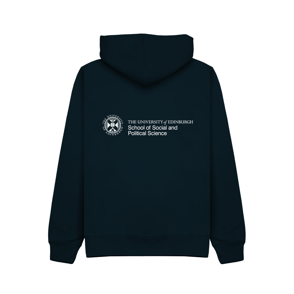 School of Social & Political Science Embroidered Zip Hoodie