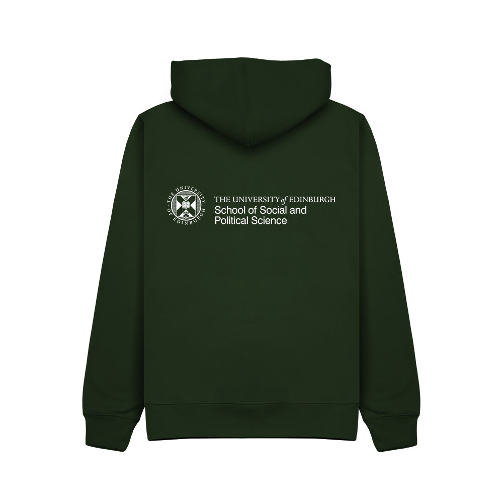 School of Social & Political Science Embroidered Zip Hoodie