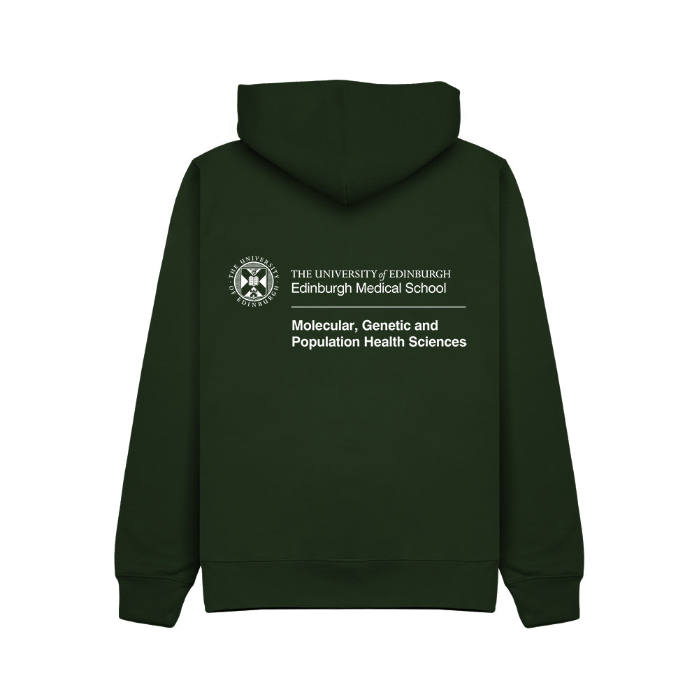 Edinburgh Medical School - Molecular, Genetic & Population Health Sciences Embroidered Zip Hoodie
