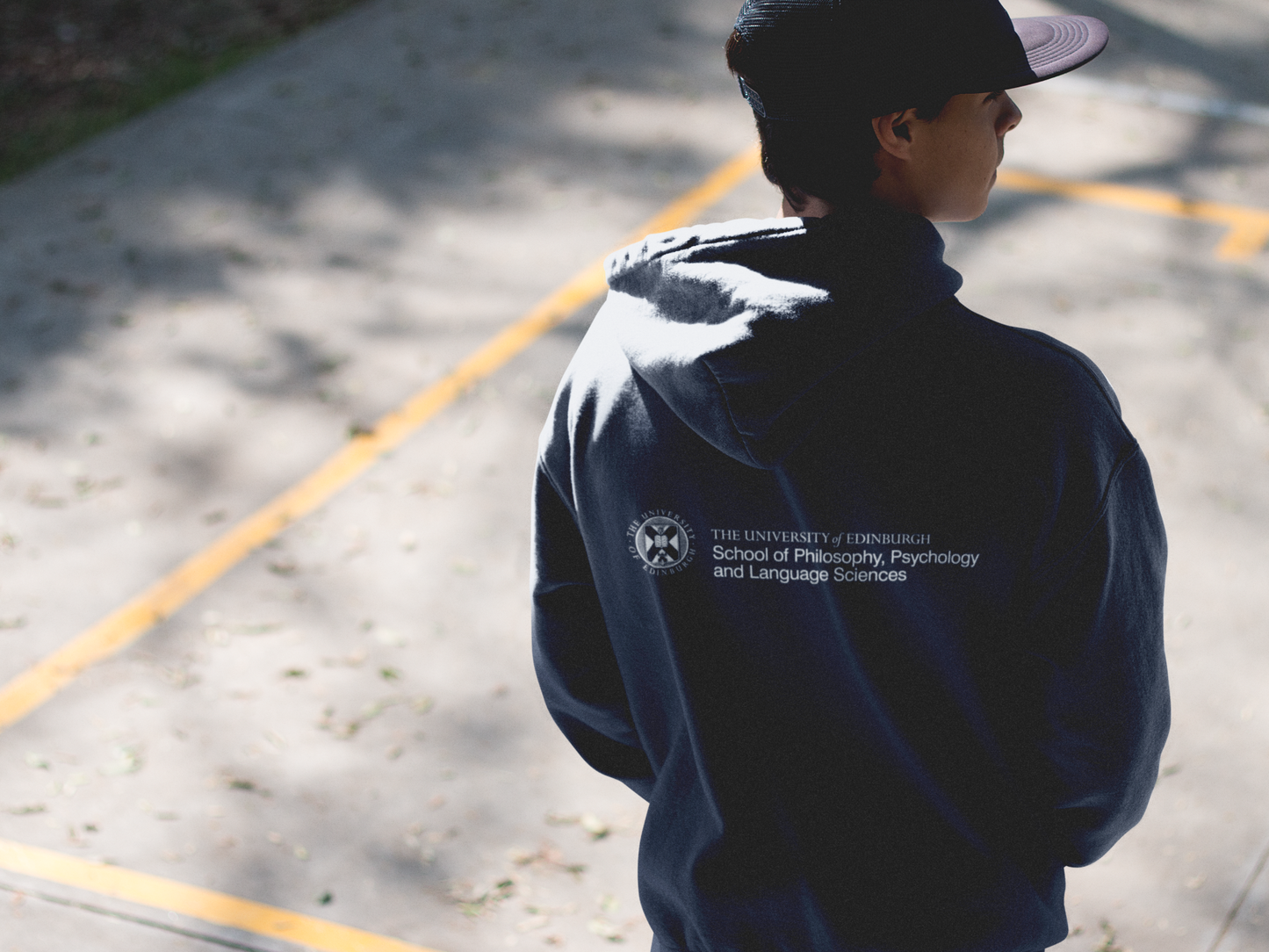School of Philosophy, Psychology and Language Sciences Embroidered Zip Hoodie