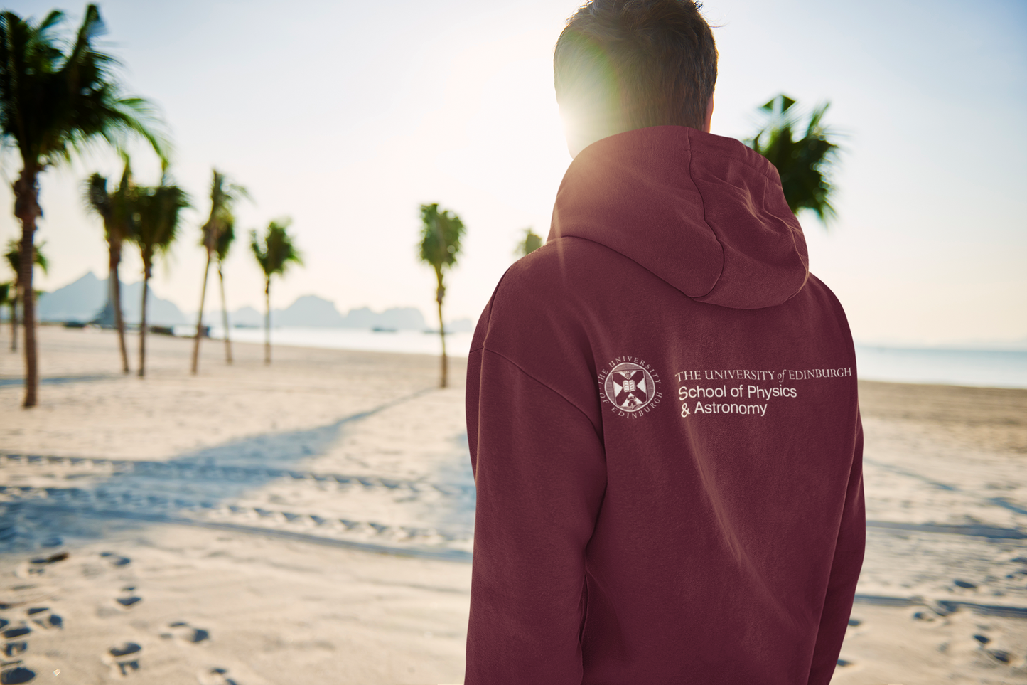 School of Physics and Astronomy Embroidered Zip Hoodie