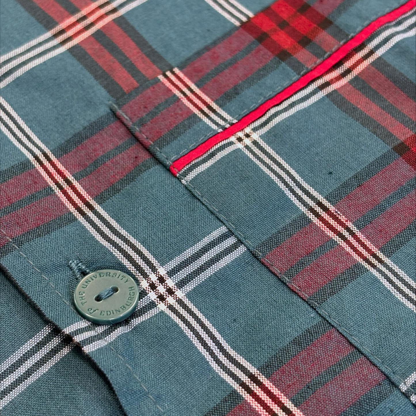 Short Sleeve Tartan Pyjama Lounge Set