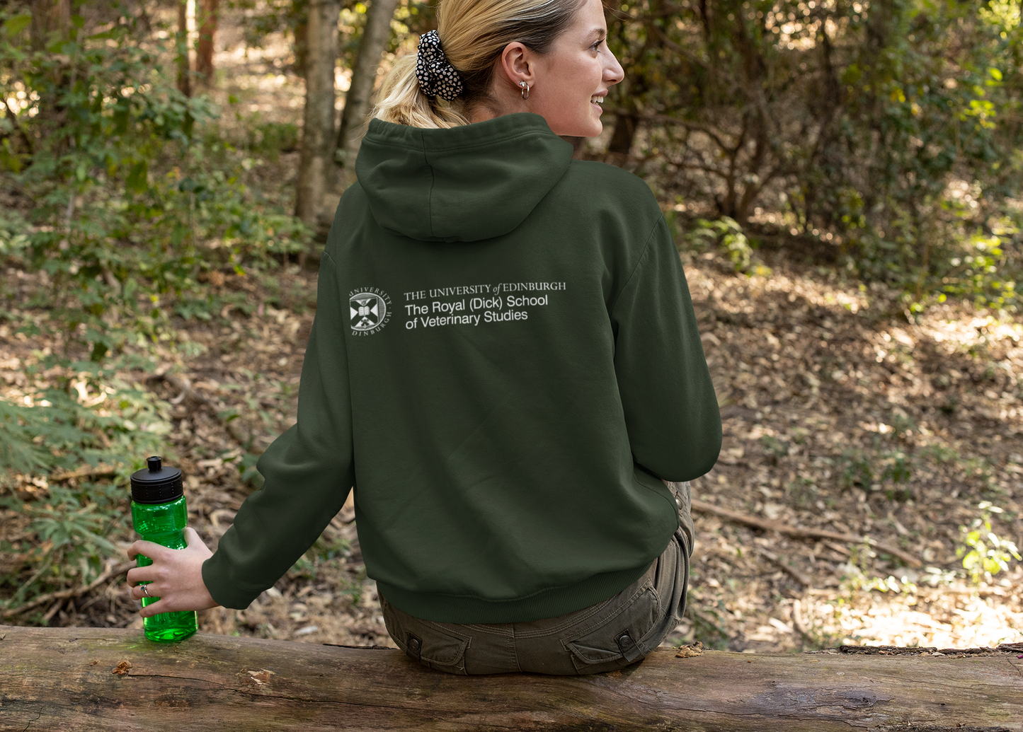 The Royal (Dick) School of Veterinary Studies Embroidered Zip Hoodie