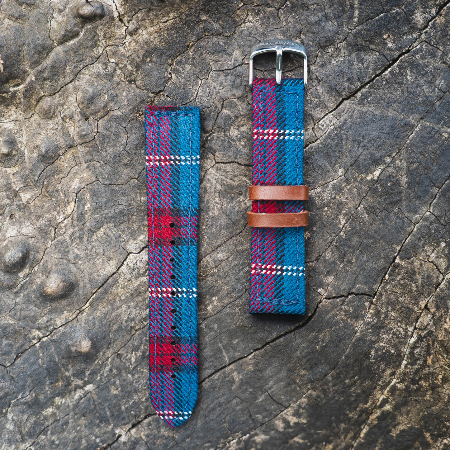 University Tartan Watch Strap