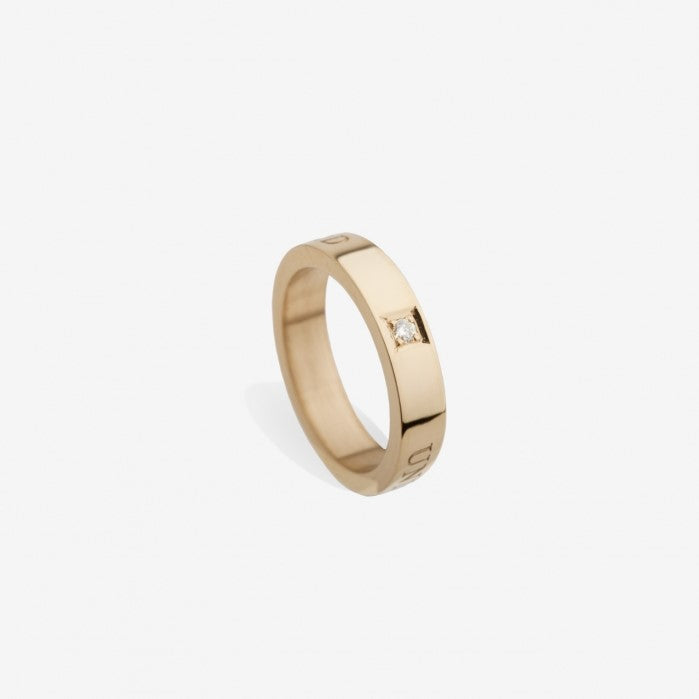 Graduation Classic Band Ring - Gold