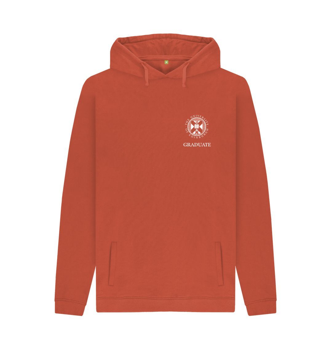 Rust Graduate Small Crest Hoodie