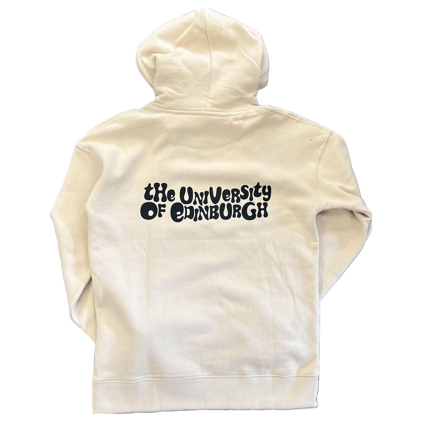 Image showcasing back design with text 'The University of Edinburgh'.