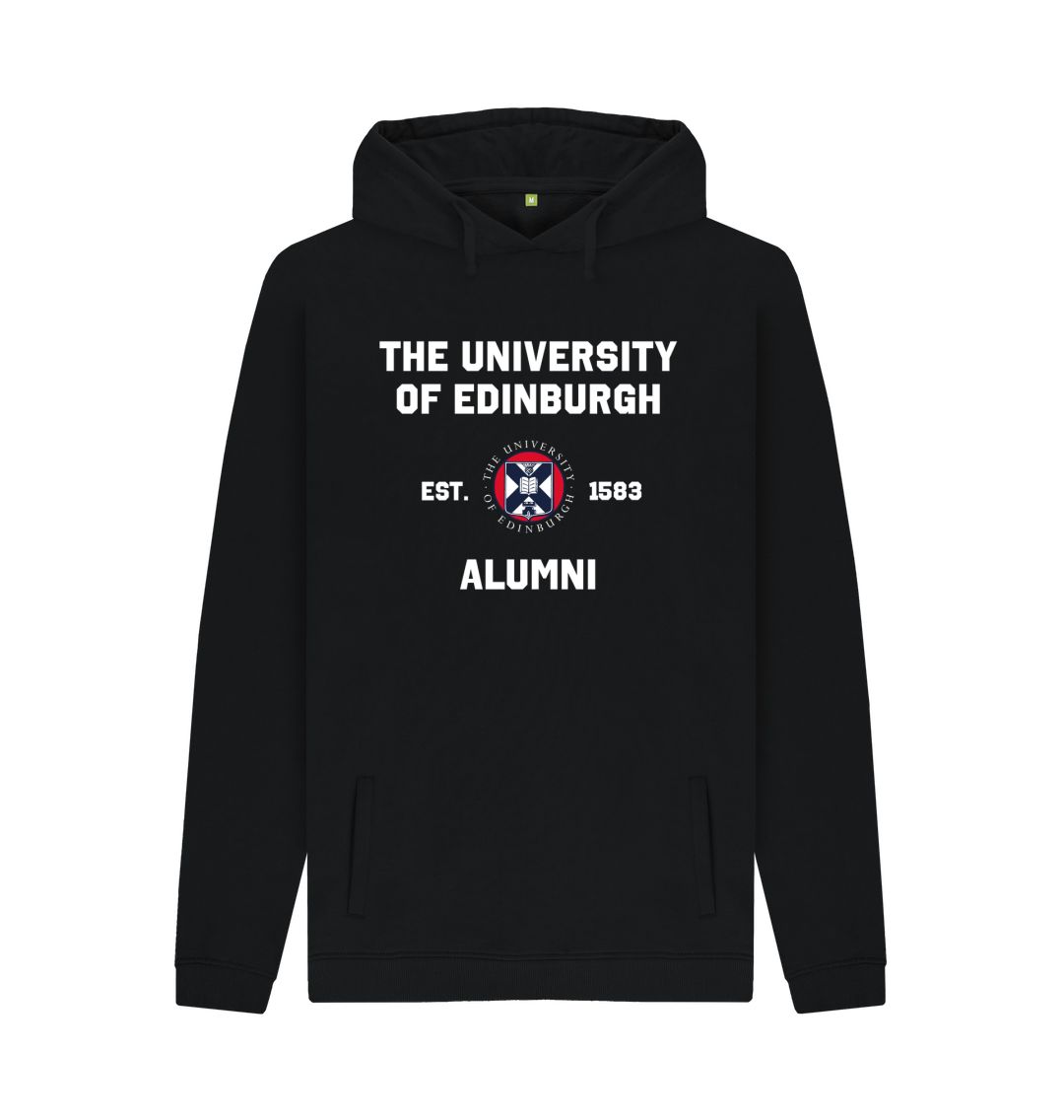 Black Varsity Alumni Hoodie