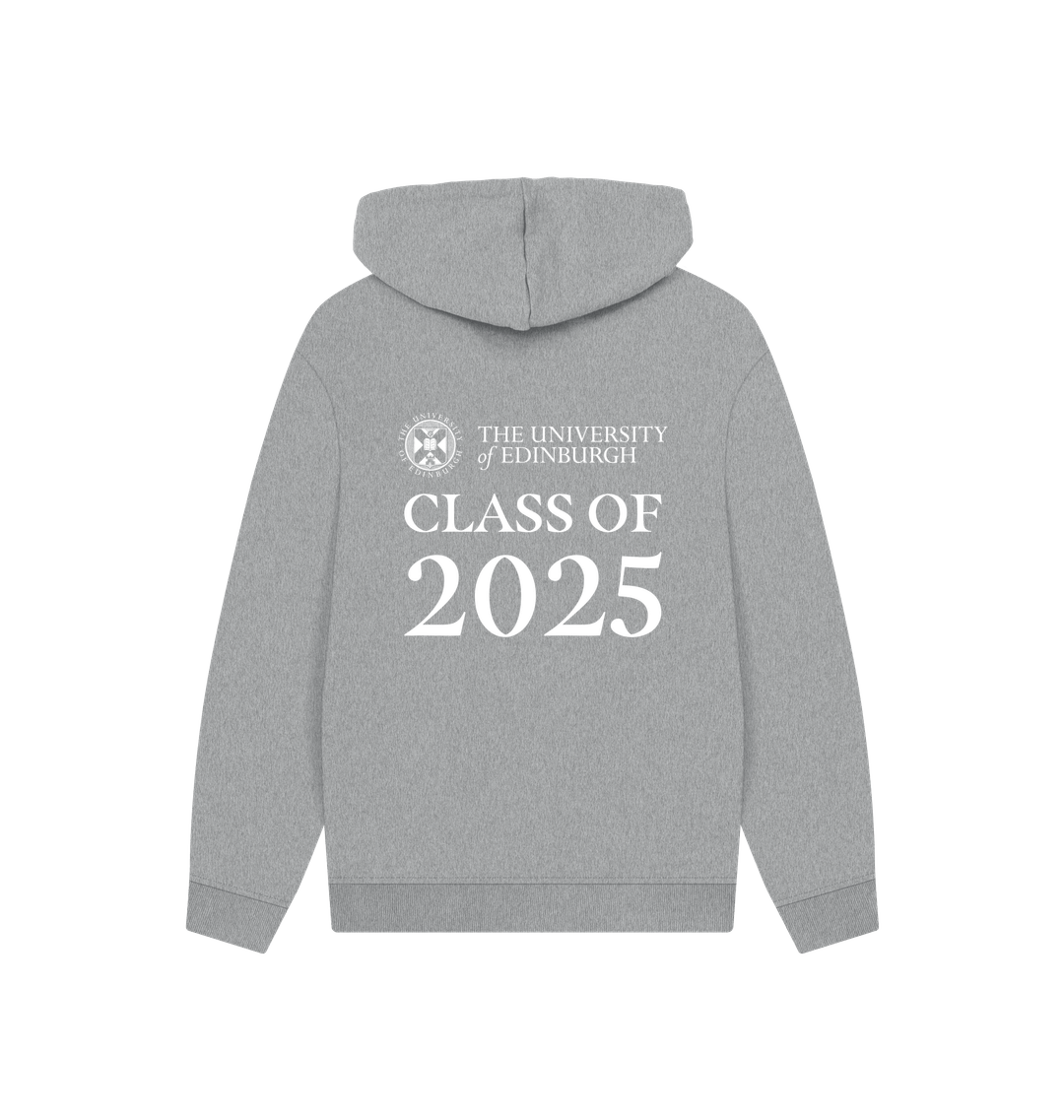 Athletic Grey Printed Hoody