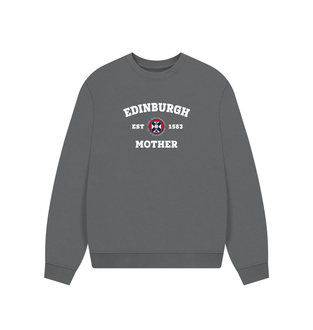 Slate Grey Printed Sweater