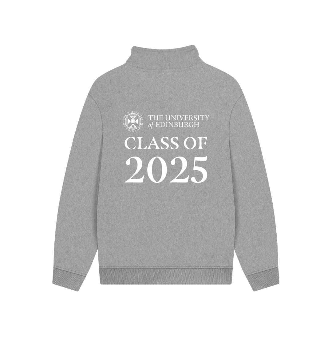 Athletic Grey Printed Sweater