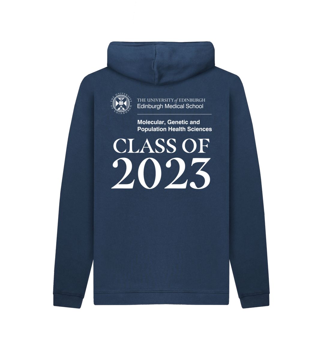 Navy Molecular, Genetic and Population Health Sciences 'Class Of' Graduate Hoodie