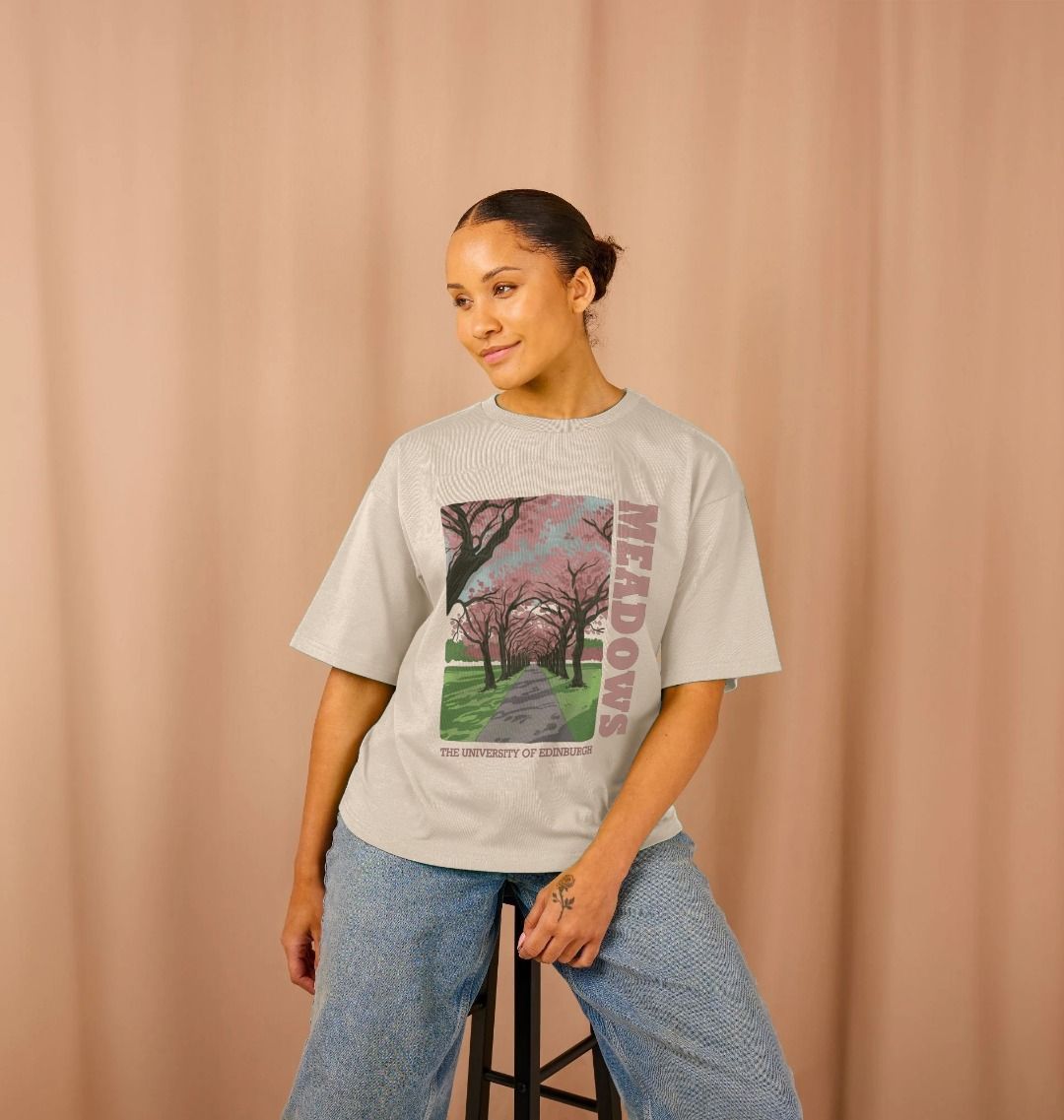 The Meadows Oversized Graphic T-Shirt (Women's Fit)