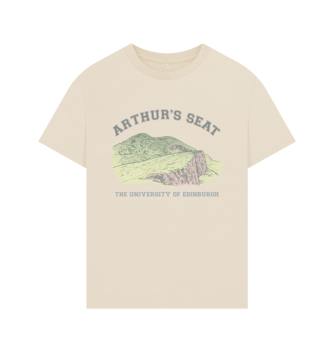 Oat Arthur's Seat Oversized Graphic T-Shirt (Men's Fit)