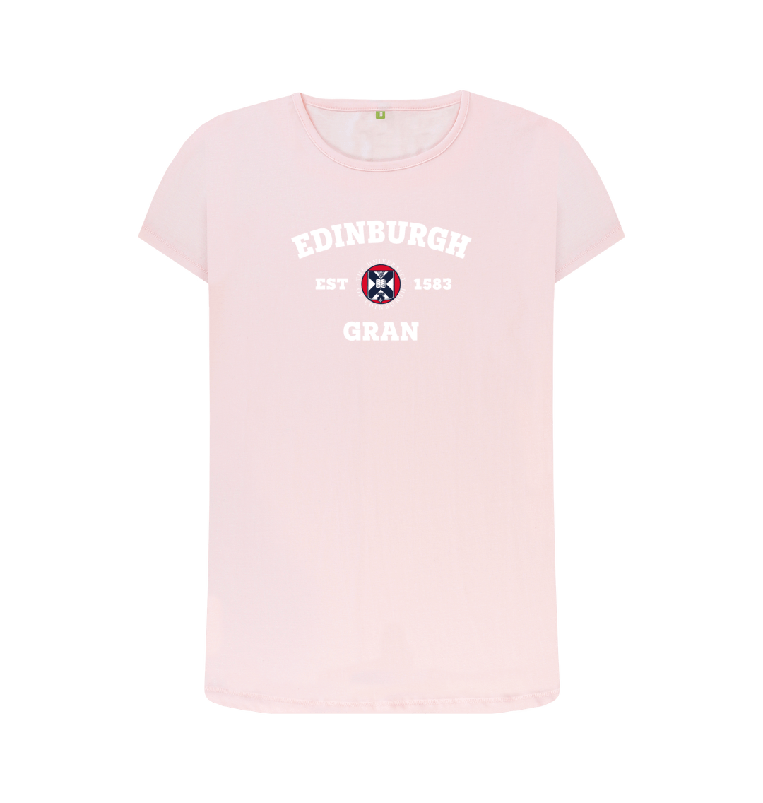 Pink Printed T-shirt Front