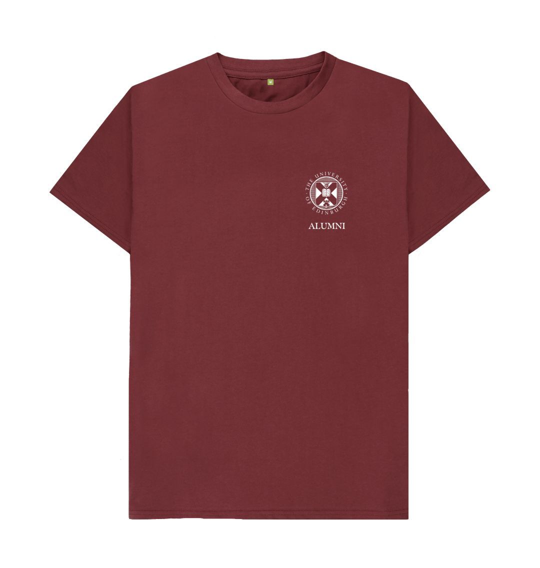 Red Wine Alumni Small Crest T-Shirt
