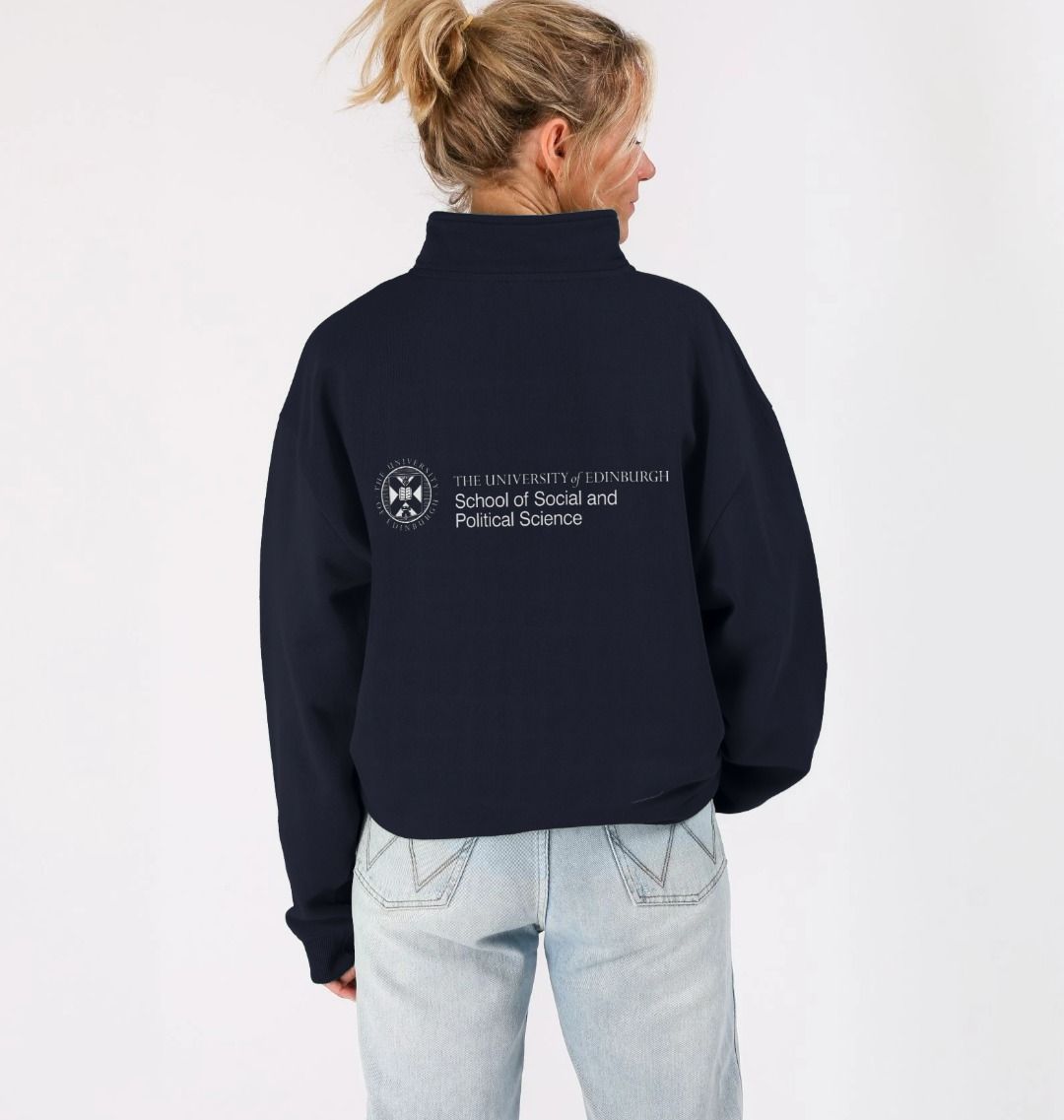 School of Social and Political Science Quarter Zip Sweatshirt