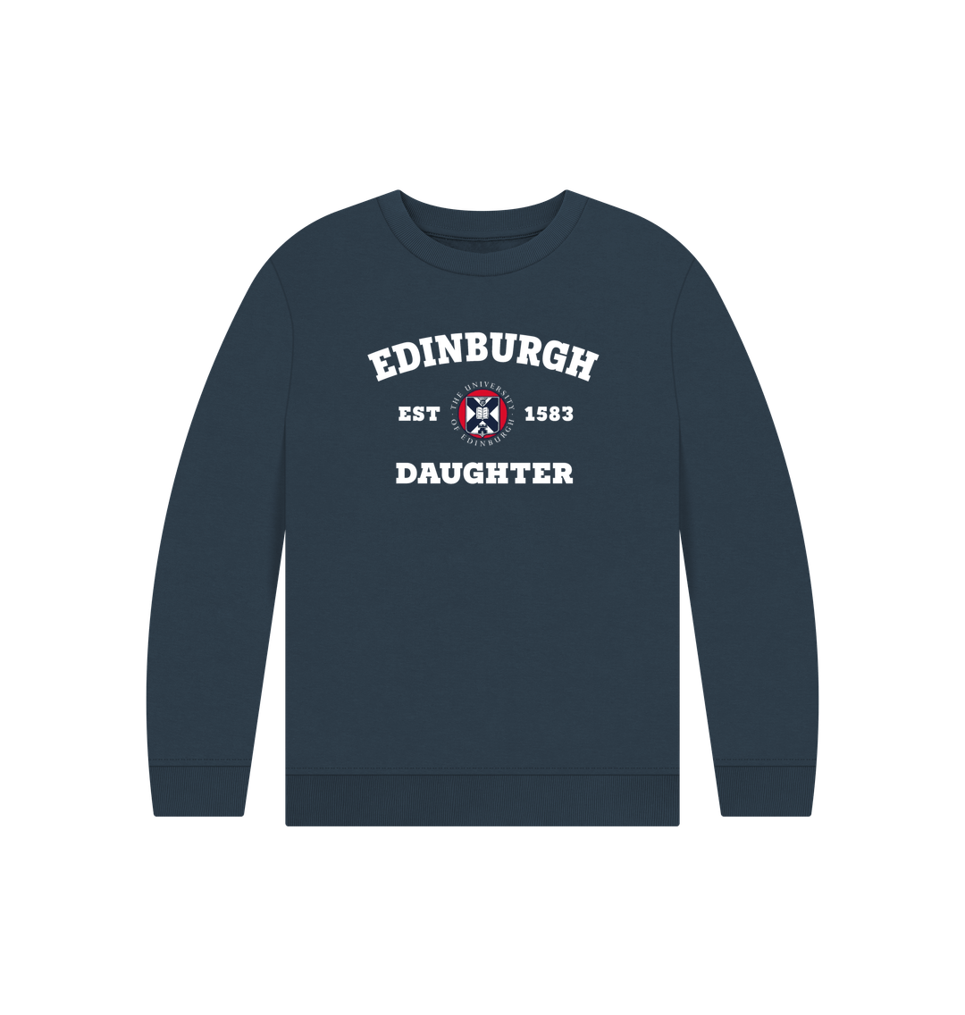 Navy Blue Kids Edinburgh Daughter Sweatshirt
