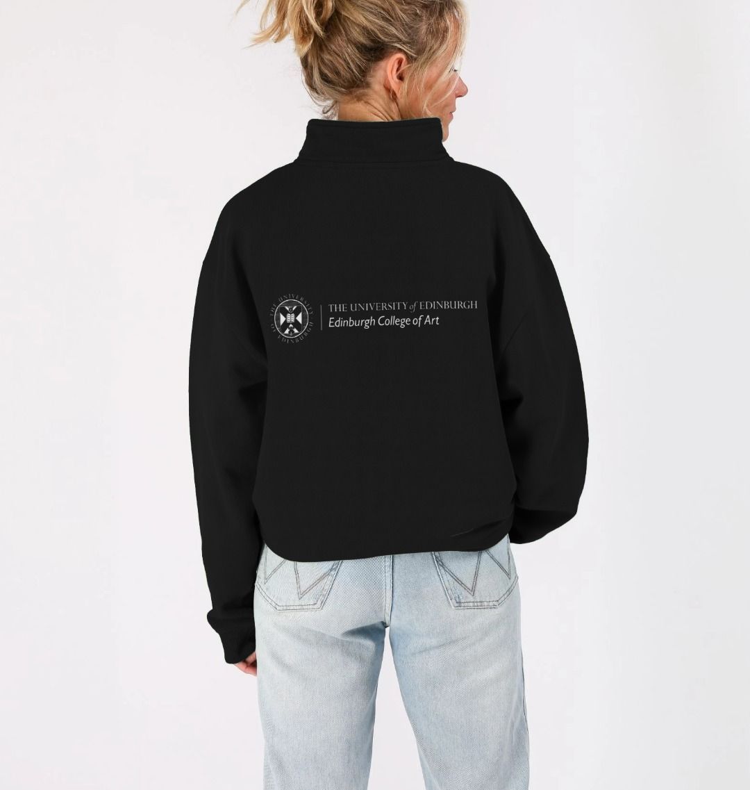Edinburgh College of Art Quarter Zip Sweatshirt