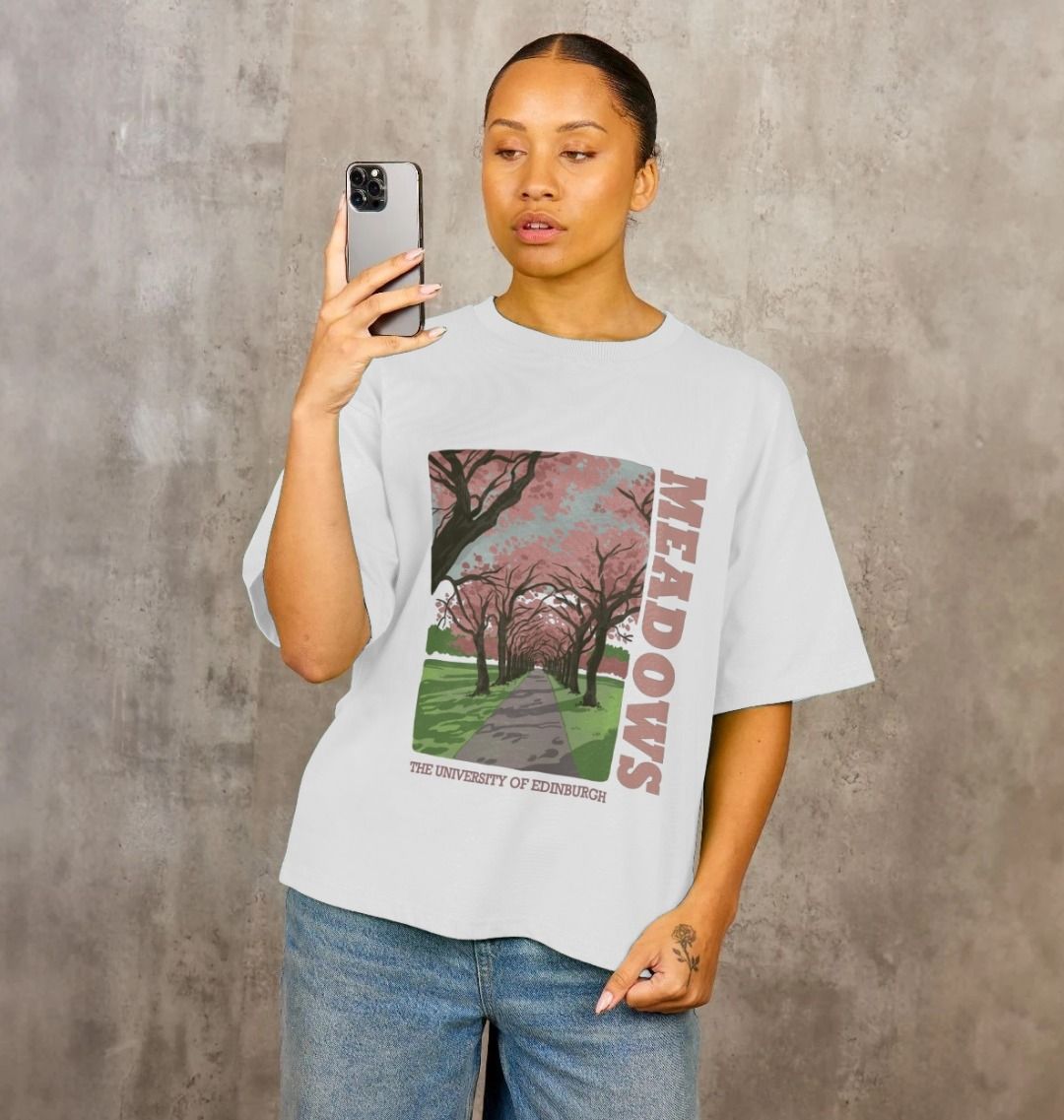 The Meadows Oversized Graphic T-Shirt (Women's Fit)