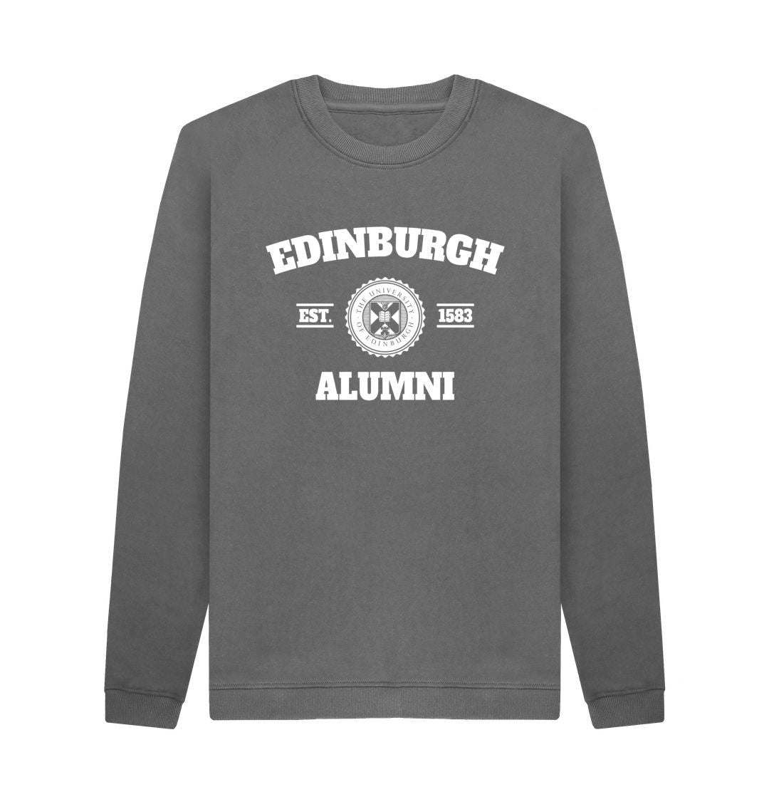 Slate Grey Retro Alumni Sweatshirt