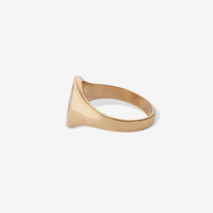 Graduation Classic Sebald Seal Ring (14.5mm) - Gold