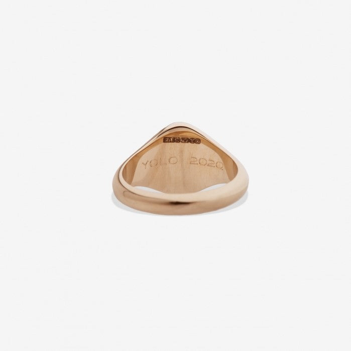 Graduation Classic Sebald Seal Ring (14.5mm) - Gold